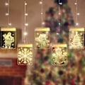 Miniatyrbillede 4 af 5: LED julelys indendørs vindues juledekoration indendørs Li
