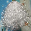 Miniatyrbilde 3 av 5: Smiffys Santa tilbehørssett, hvitt, med parykk og skjegg