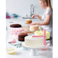 Pikkukuva 2 / 5: Kakkusilottaja, Säädettävä Kakkuspatula Kakkuraspa Fondant-silottaja