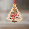 Miniatyrbilde 5 av 5: 7-pakke, 3D juletrepynt juletrepynt d