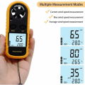 Miniatyrbillede 5 af 5: Bærbar anemometer Høj præcision digitalt anemometer (±5%) af