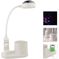 Miniatyrbilde 1 av 5: Barnebordlampe, skrivebordslampe med pennholder, automatisk farge