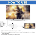 Pikkukuva 4 / 4: Apple Iphone Adapter Ipad Lightning to Hdmi HD Sync Screen Di