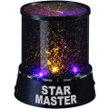 Miniatyrbillede 1 af 5: Projektor Galaxy Natlys i Sort – Farverig Tusmørke Romant
