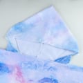 Pikkukuva 3 / 4: 1 kpl sininen ja violetti tie-dye kylpyponcho rantapyyhkeet suuri koko,