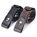 Miniatyrbild 1 av 5: Lazy Belt - Sömlöst Osynligt Elastiskt Bälte - Svart - Brun - 2-pack