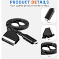 Pikkukuva 5 / 5: SCART-HDMI-kaapeli - SCART-HDMI-sovitin - All in One SCART to