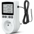 Miniatyrbilde 1 av 4: Programmerbar stikkontakt - Termostat stikkontakt, Digital timer stikkontakt, Di