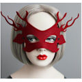Miniatyrbild 1 av 4: Maskeradmasker för kvinnor Karneval Dansfest Halvballmasker H