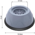 Miniatyrbillede 2 af 5: 4 stk. Universal Anti-Vibrations Vaskemaskine Fødder