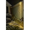 Miniatyrbilde 3 av 3: Juledekorasjon utendørs lys stjerne juletrelys Ti