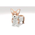 Miniatyrbillede 4 af 4: 1 stk. Havekunst Håndværk Hund Blomsterpotte Opbevaring Have Dekoration Ar