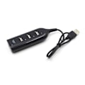 Miniatyrbild 5 av 5: USB 2.0 Hub till 4 portar Svart