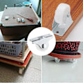 Miniatyrbilde 4 av 4: 8 stk små møbelhjul retningsbestemte hjul mini møbler
