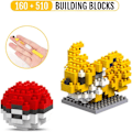 Miniatyrbild 4 av 5: Byggset, Mini Block-modeller, 525 st Nano-Mini Block, 3D DIY