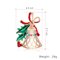 Miniatyrbild 3 av 5: Julgransprydnader, diamanttecknad personlighet legering brosch, oi