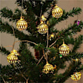 Miniatyrbillede 3 af 5: 40 LED gardinlys, julegardinlys, julelyskæde L