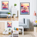 Pikkukuva 2 / 5: (41) 3 kappaletta DIY Diamond Painting  Joulusetti, 5D Joulu Kirjonta