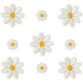 Miniatyrbilde 4 av 5: 25 stk Daisy Flower Patch Flower Applique Strykejern-på lapper Embr