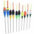 Miniatyrbilde 2 av 3: 10 stk fargerike karpefiskeflåter, kroker, ferskvannsflytende Ta