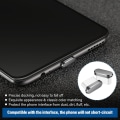 Miniatyrbillede 3 af 5: 4 stk. (grå) USB C støvprop Type-C anti-støv dæksel kompatibelt