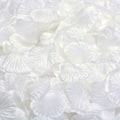 Miniatyrbilde 1 av 5: Silke Rosebladbryllupsblomsterornament (Hvit) 500g
