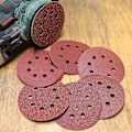 Miniatyrbillede 5 af 5: Slibeskiver 20 stk. 240 Korn Slibeskiver 125mm Størrelse Ideel til S