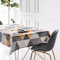 Miniatyrbild 4 av 5: Geometrisk bordsduk Triangel Rektangulär Form Bordsduk Tvätt