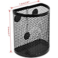 Miniatyrbillede 3 af 5: 3 stk. magnetiske mesh-organisatorer, penneholder-opbevaringskurve til St