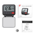 Miniatyrbild 3 av 5: Resalarmklocka Mini Bärbar LCD Digital Klocka med Bakgrundsbelyst C