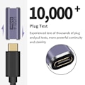 Miniatyrbild 2 av 5: Usb Typ C 3.2 100w Hon till Hon Förlängare 40gbps 8k Adapter U