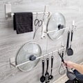 Miniatyrbillede 2 af 4: 10 S-formede kroge i rustfrit stål S-formede kroge Hanger Hooks Kit