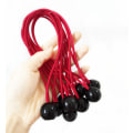 Miniatyrbillede 4 af 4: Rødt sæt med 10 stk. Heavenly Curtain Tensioner elastisk reb Stra