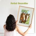 Miniatyrbillede 4 af 5: 5D Diamantmaleri Kit 30x40cm DIY Farverig Hest Diamantkunst Ki