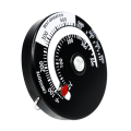 Miniatyrbillede 4 af 4: Magnetisk termometer til brændeovn pejs blæsertermometer