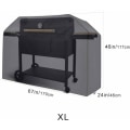 Miniatyrbillede 2 af 5: Vandtæt grillbetræk 170 x 61 x 117 cm Sort csparkv-eu