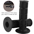 Miniatyrbilde 4 av 5: 1 par gummihåndtak for styret (22 mm), ergonomisk sklisikkert MTB-grep