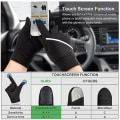 Miniatyrbillede 3 af 5: Unisex Full Finger Non-Slip Touchscreen Varme Vinterhandsker, L