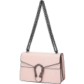 Miniatyrbillede 1 af 5: Kvinder Crossbody Aften Taske - Slange Print Læder Messenger Taske C