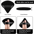 Miniatyrbilde 2 av 5: (Svart) 12 Puff Triangle Face Makeup Puff for Loose Powder Foundat