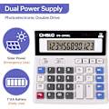 Miniatyrbillede 2 af 5: Desktop-lommeregner, 12-cifret Jumbo Basic Desktop Accounting Simpl