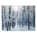 Miniatyrbilde 4 av 5: 1 stk 150 x 130 cm (Skog under snøen) Veggteppe Romdekor
