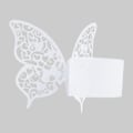 Miniatyrbilde 2 av 5: 50 x Butterfly Serviettringer, Perlemor Serviettringer i Papir, til Bryllup