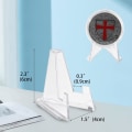 Miniatyrbilde 2 av 5: Myntstativ i akryl, eselstativ, sett med 20 samleobjekter