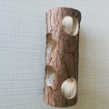 Miniatyrbillede 3 af 5: 20cm Hamster Tunnel, Hamster Tree Tube, Tree Hole, Solid Wood Pip