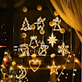 Miniatyrbild 5 av 5: 4 st Ljusstarka Jul Fönsterlampor LED Sugkopp Jul