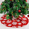 Miniatyrbillede 3 af 3: Snefnug Juletræsskørt til Julepynt Snefnug