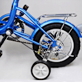 Miniatyrbillede 5 af 5: Stabilisatorer Små Hjul Til Børnecykel 12-20\", sort