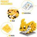 Miniatyrbild 3 av 5: Byggset, Mini Block-modeller, 525 st Nano-Mini Block, 3D DIY