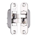 Miniatyrbillede 1 af 4: 1 Usynlig Hængsel - 3D Aluminium. Satin Rustfrit Stål Farve. - H